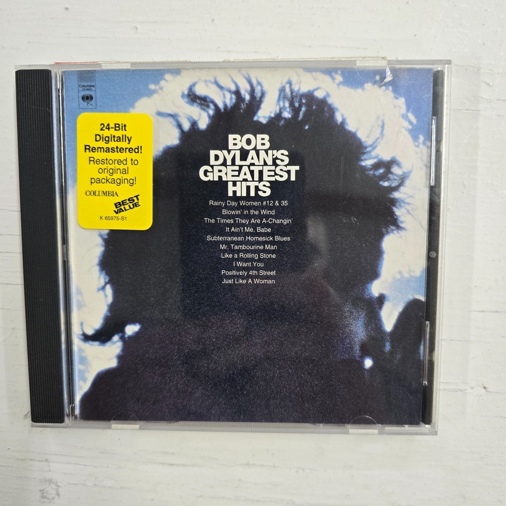 Bob Dylan Greatest Hits Vol 1 Remastered CD 1999 Rock Columbia CK 65975